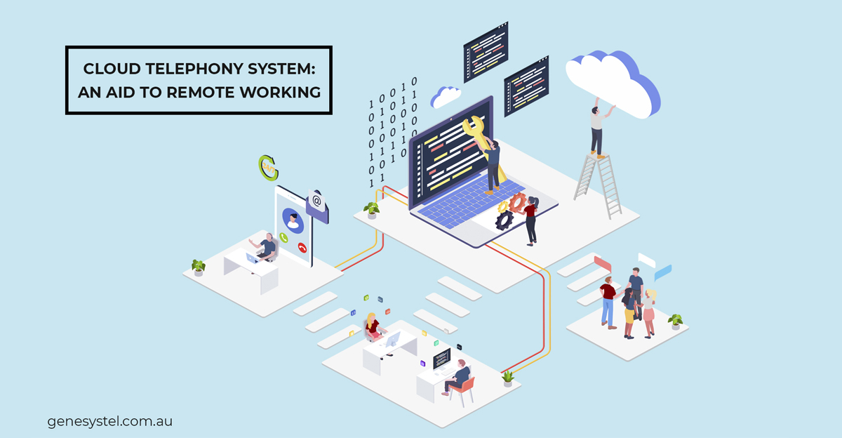 Remote Working Solutions through Cloud Telephony System